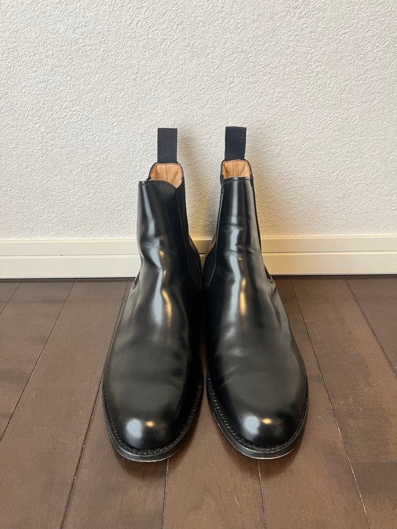 【※最終値下 50人記念】SANDERS(サンダース) サイドゴアブーツ