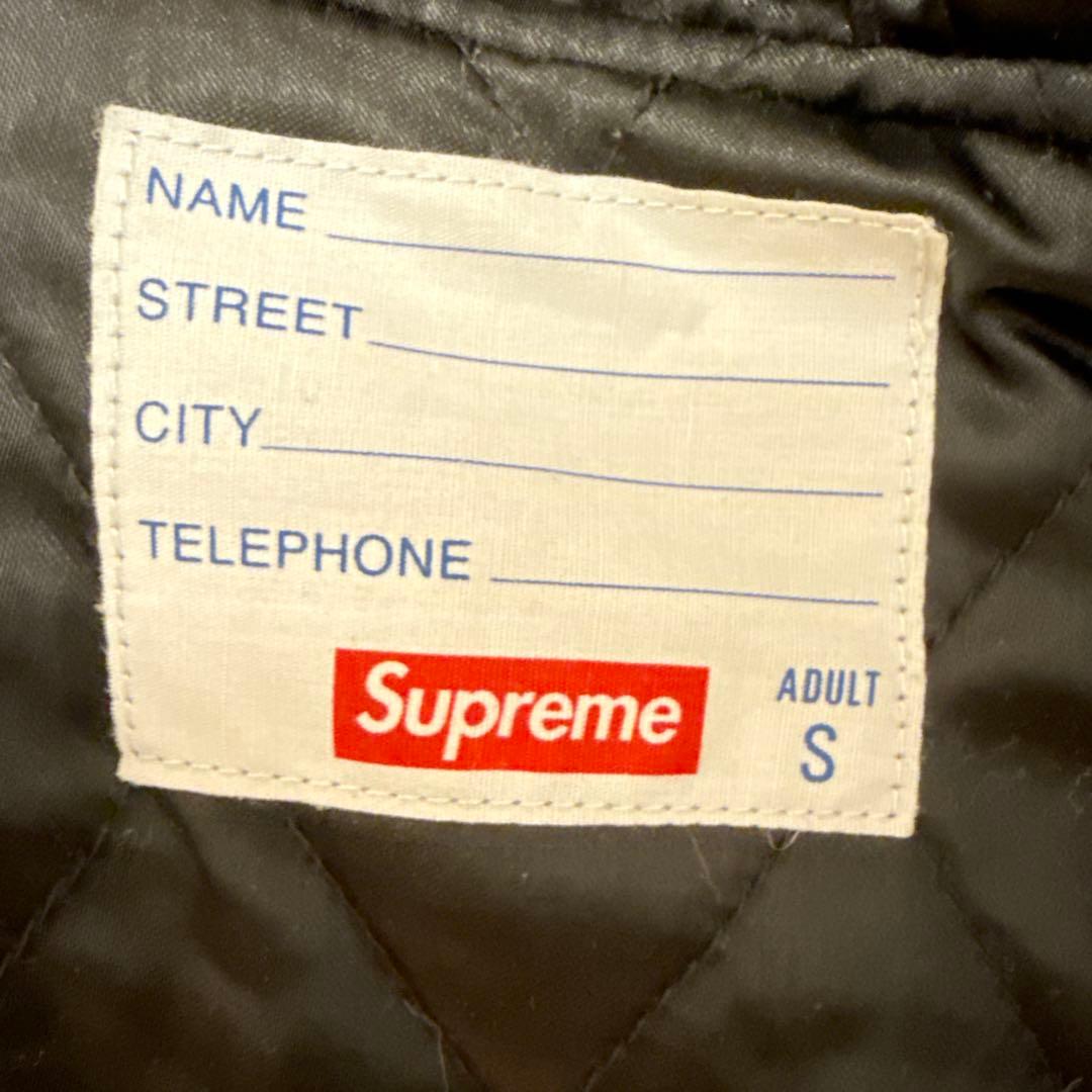 Supreme 20AW バーシティ ジャケット スタジャン 黒 正規品