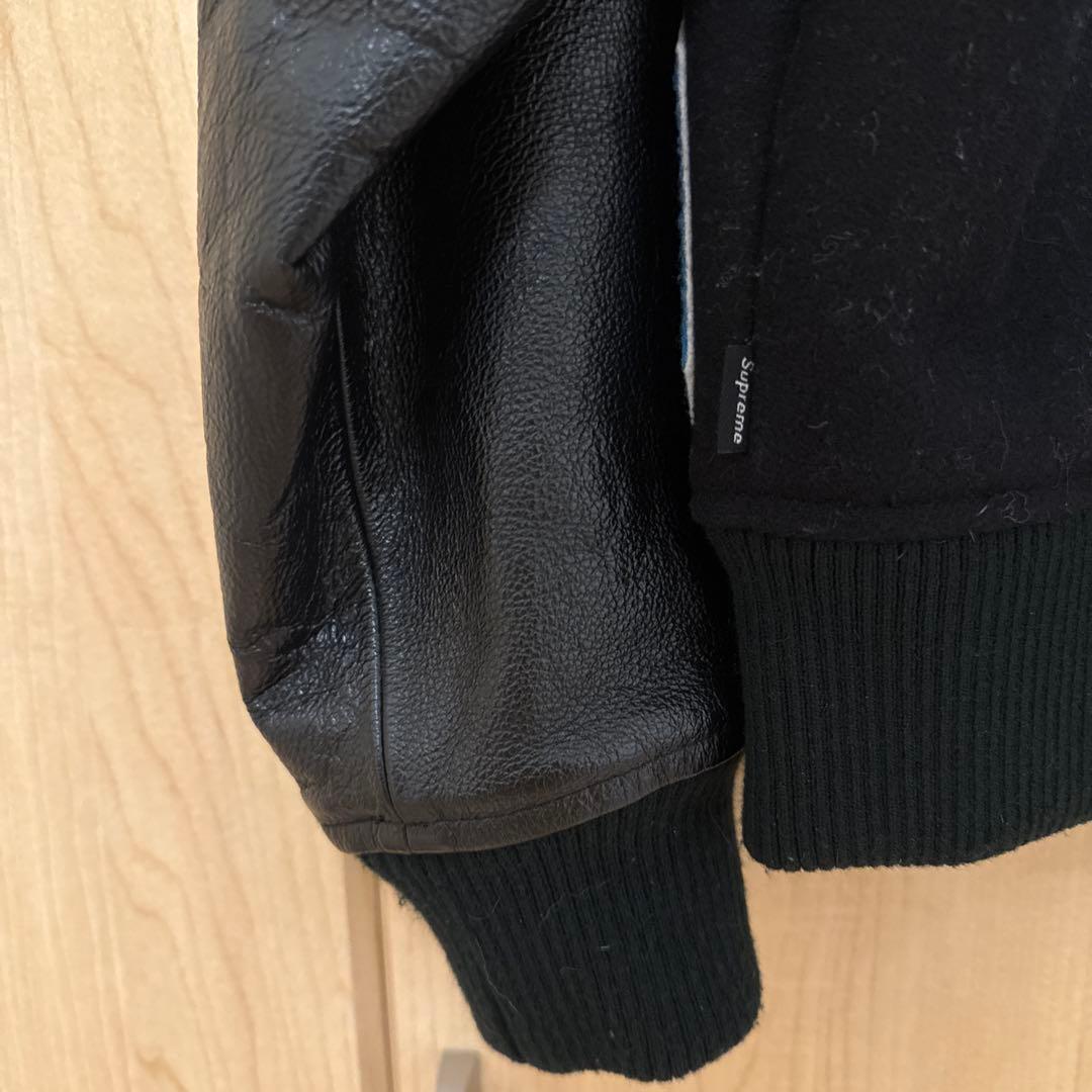 Supreme 20AW バーシティ ジャケット スタジャン 黒 正規品