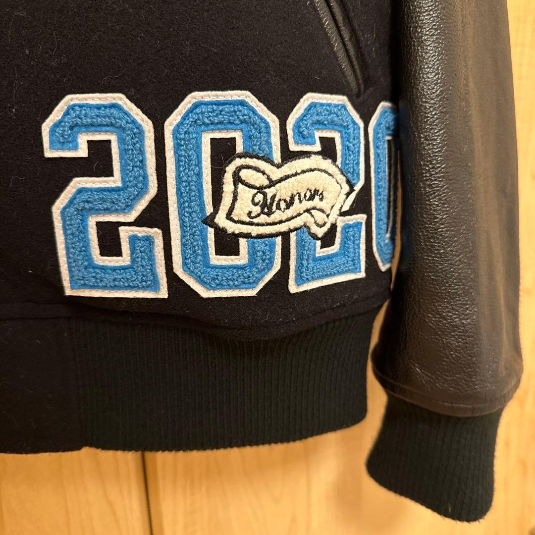 Supreme 20AW バーシティ ジャケット スタジャン 黒 正規品