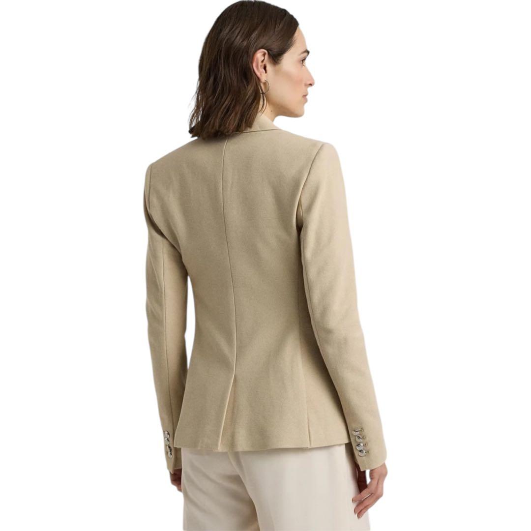 美品　ラルフローレン ジャケット　ブリオンジャカードブレザー　刺繍パッチ　S