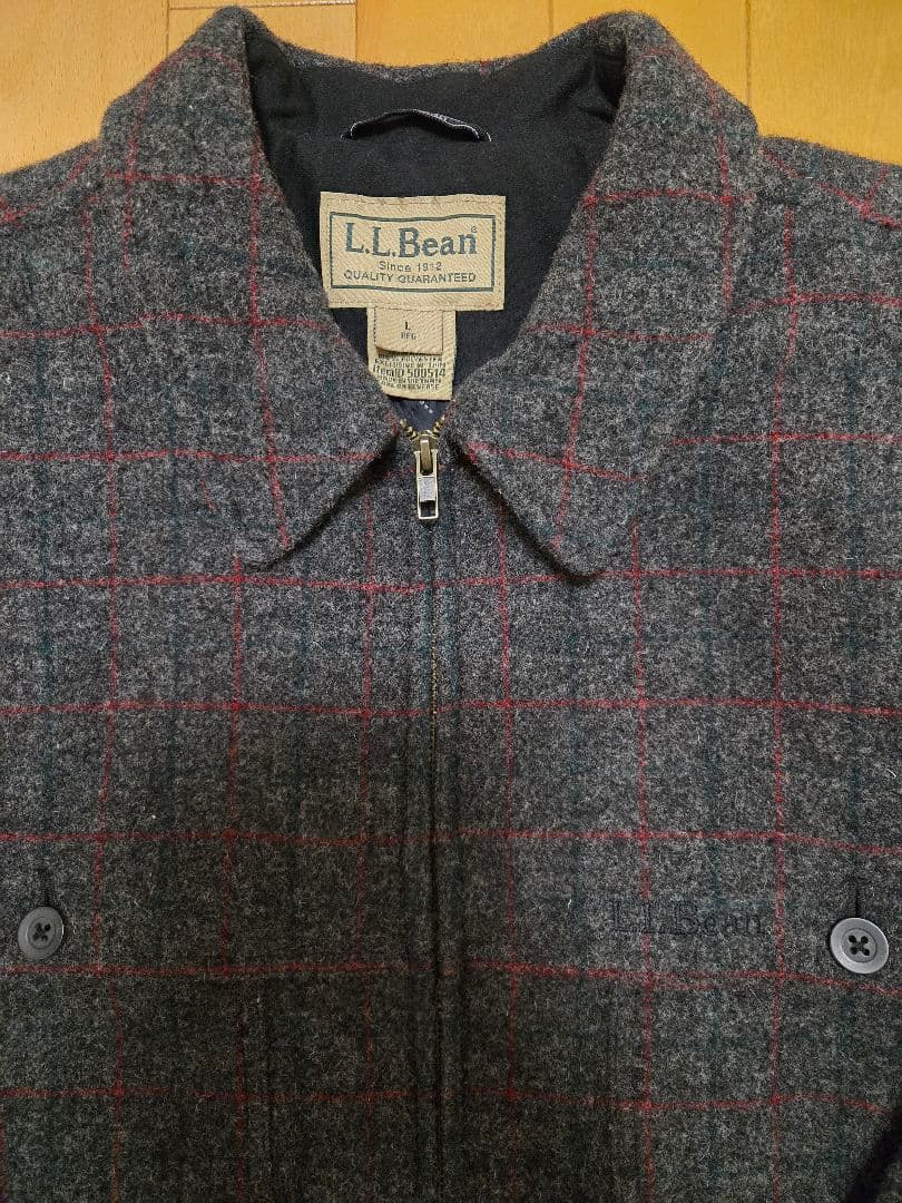 【美品❗】L.L.Bean ウールジャケット マッキーノジャケット（サイズＬ）