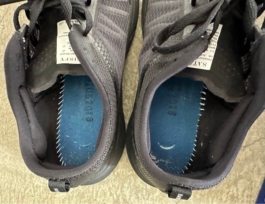 satisfy running salomon サティスファイ　27cm