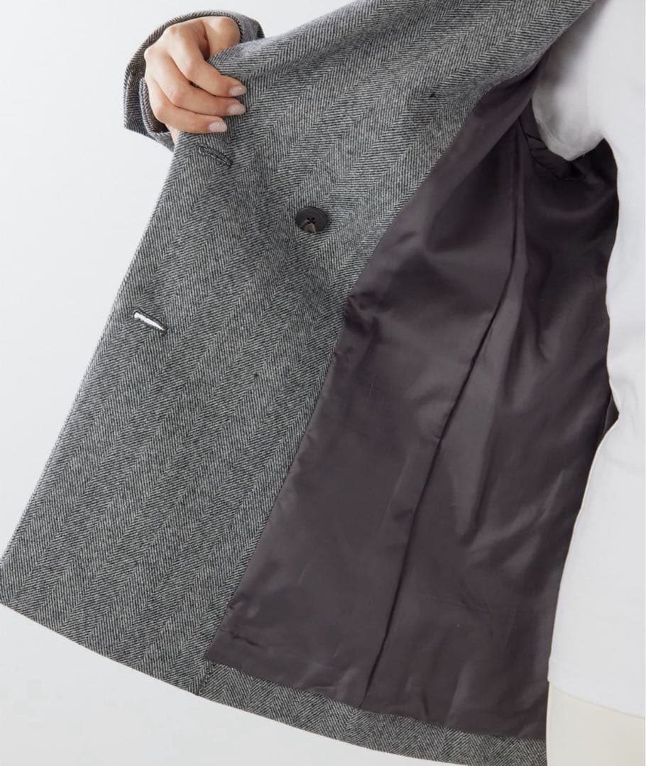 ウィムガゼットBOXEY ジャケット　グレー　フリーサイズ