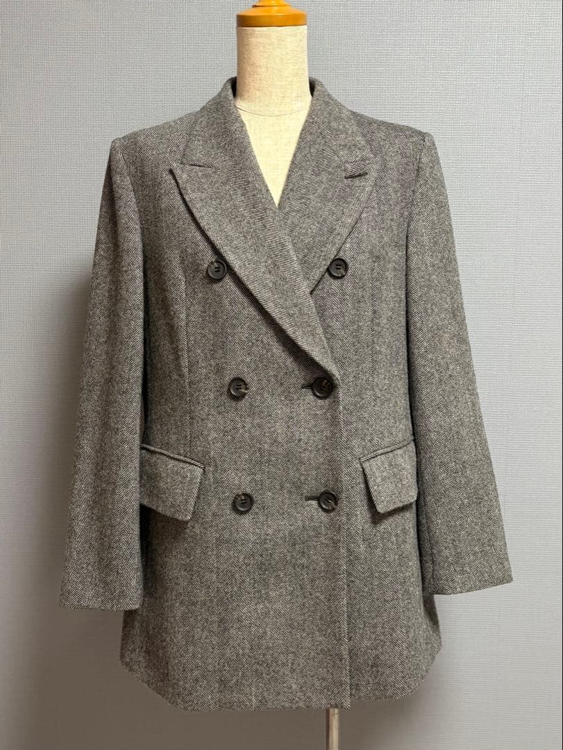 ウィムガゼットBOXEY ジャケット　グレー　フリーサイズ