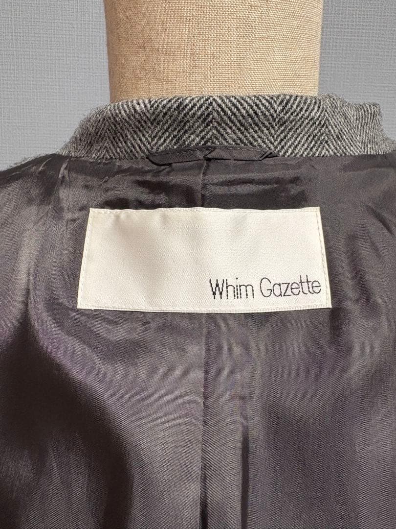 ウィムガゼットBOXEY ジャケット　グレー　フリーサイズ