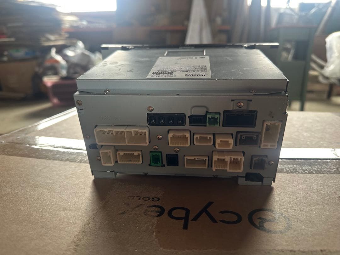 トヨタ純正 9インチ カーナビ NSZT-Y66T　取扱説明書付き