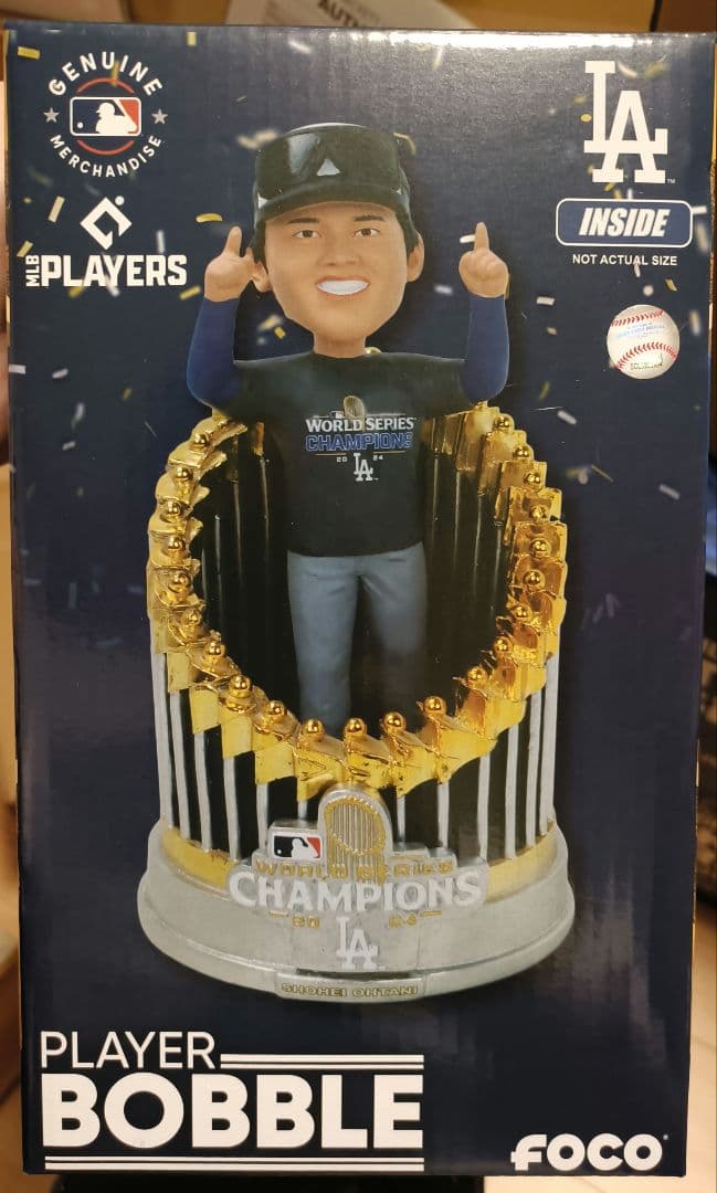 【公式完売品】特別仕様／大谷翔平／ボブルヘッド／ワールドシリーズ／チャンピオン