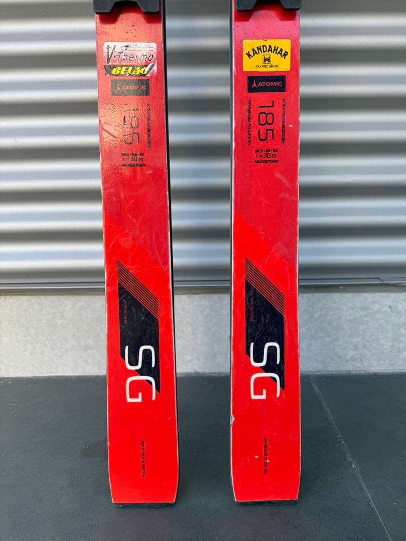 ユース用SG板　ATOMIC REDSTER SG X12 185cm R30