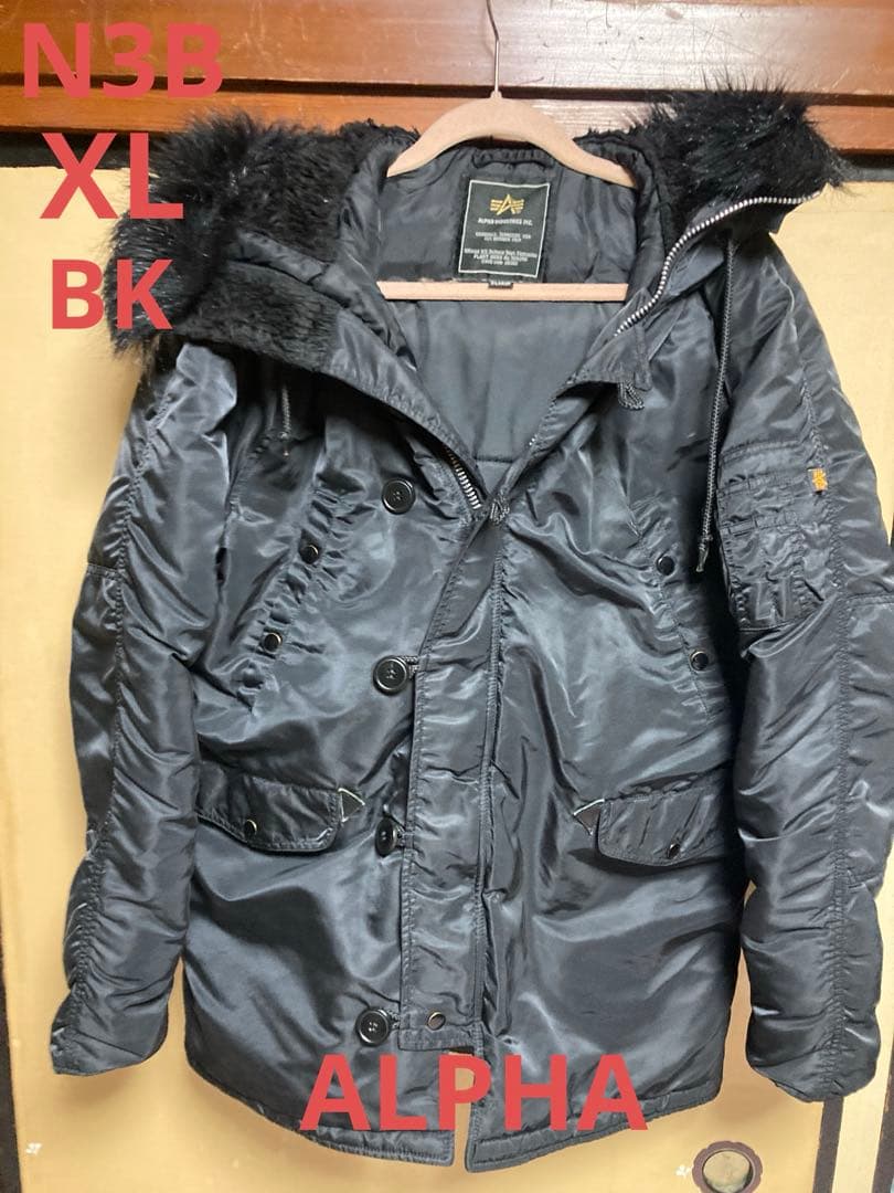 ALPHA N3BのXL(black)