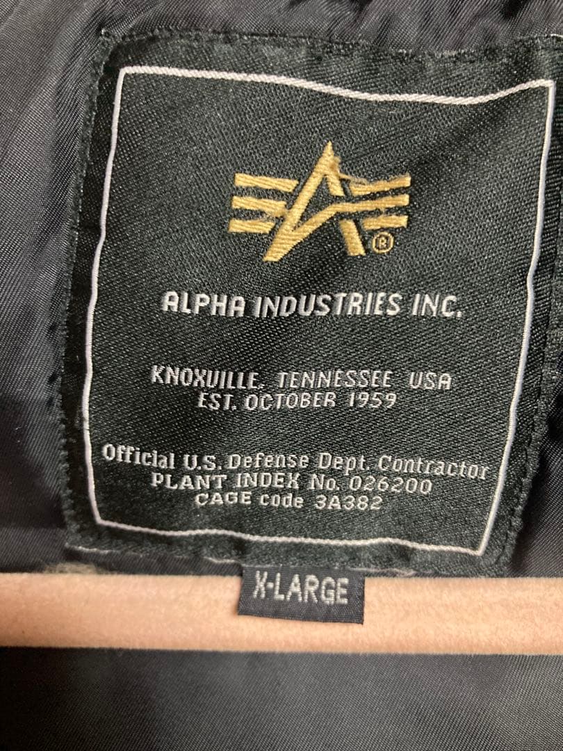 ALPHA N3BのXL(black)