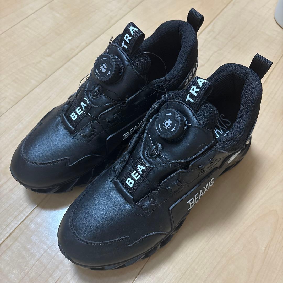 《新品》BEAXIS ゴルフジューズ ブラック ゴルフ メンズ