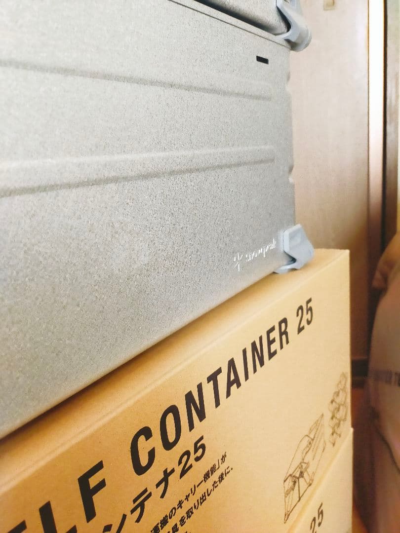 スノーピーク　シェルフコンテナ 25 　 2個セット箱付き