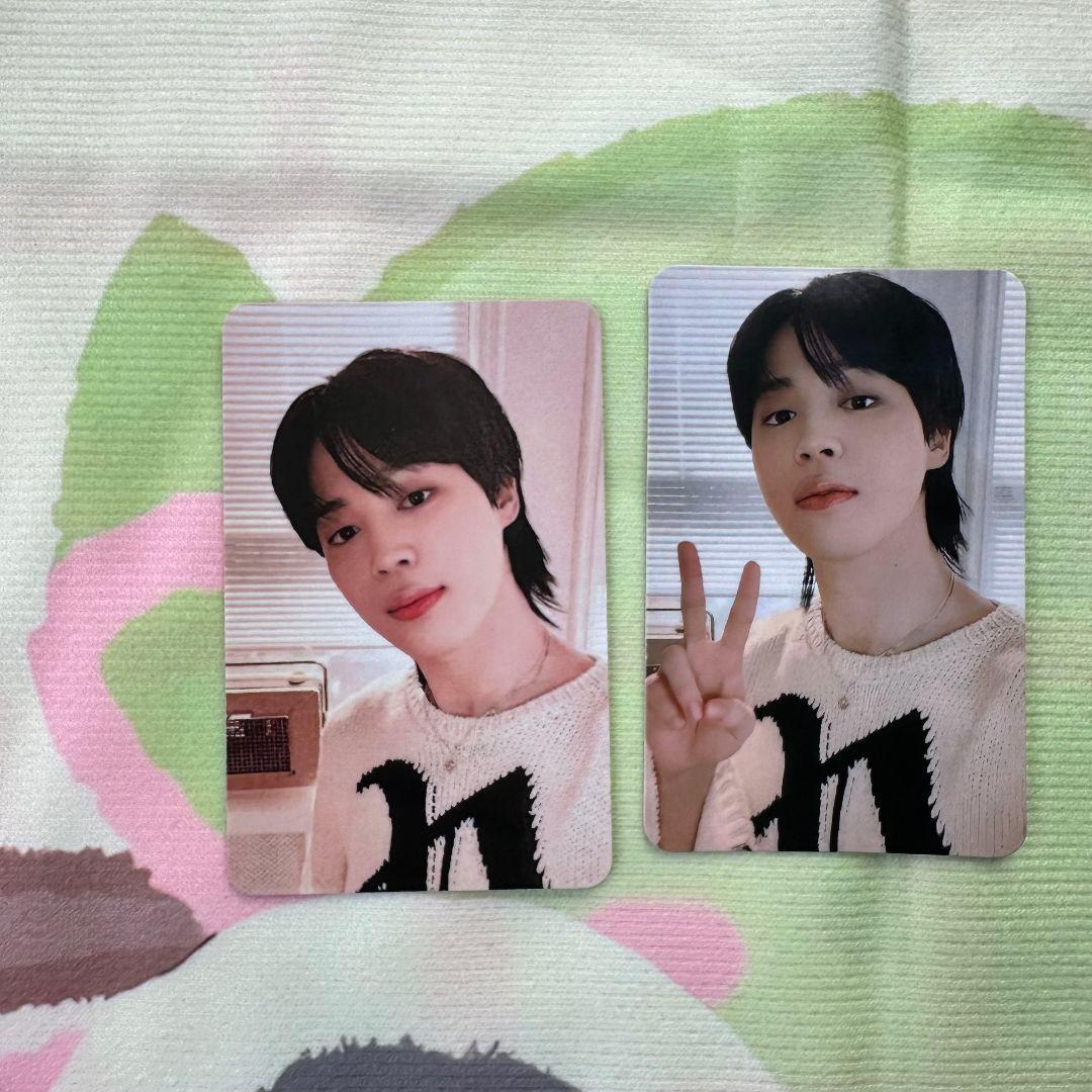 BTS FACE ラキドロ トレカ ジミン JIMIN 2枚