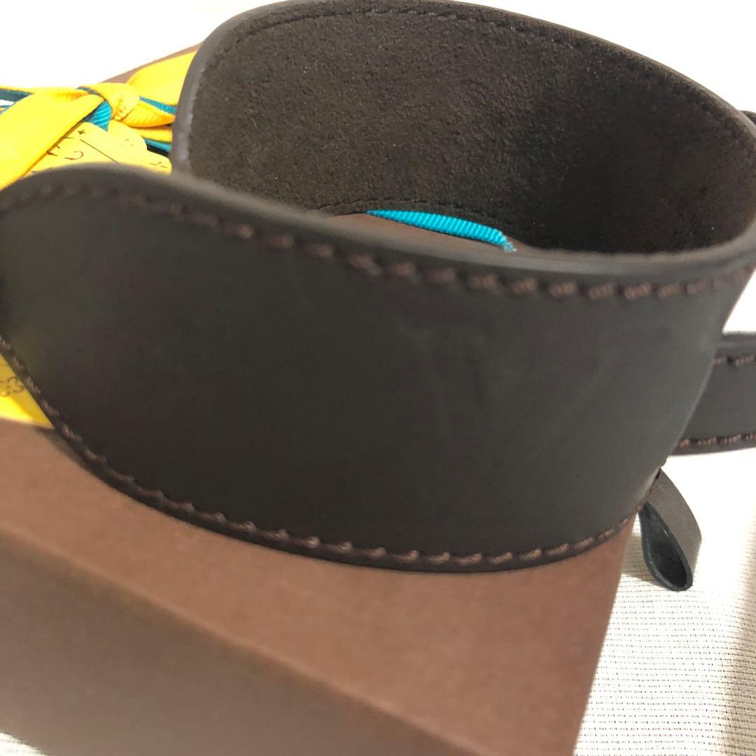 ルイ　ヴィトン　バングル　ブレスレット　茶色　LOUISVUITTON ブラウン