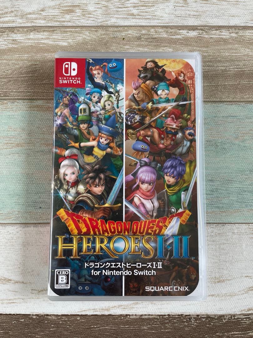 中古★美品　Switch ドラゴンクエストヒーローズI・II