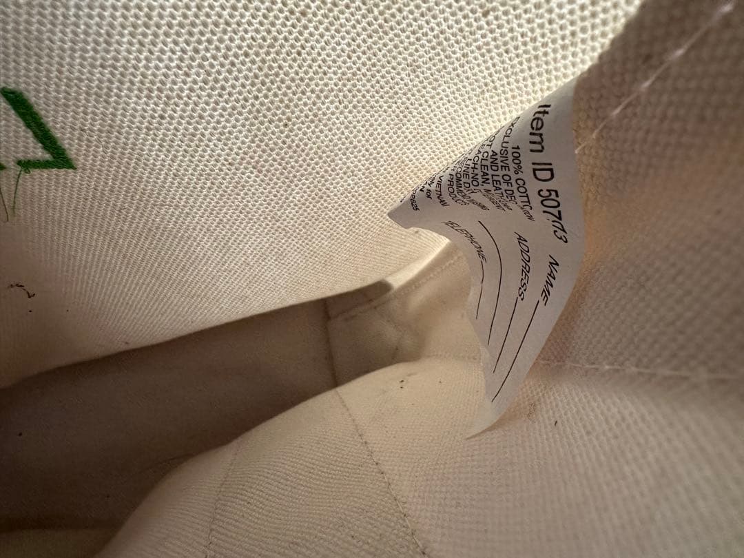 【新品未使用】エルエルビーン シリンダートート 刺繍入り ネイビー 紺