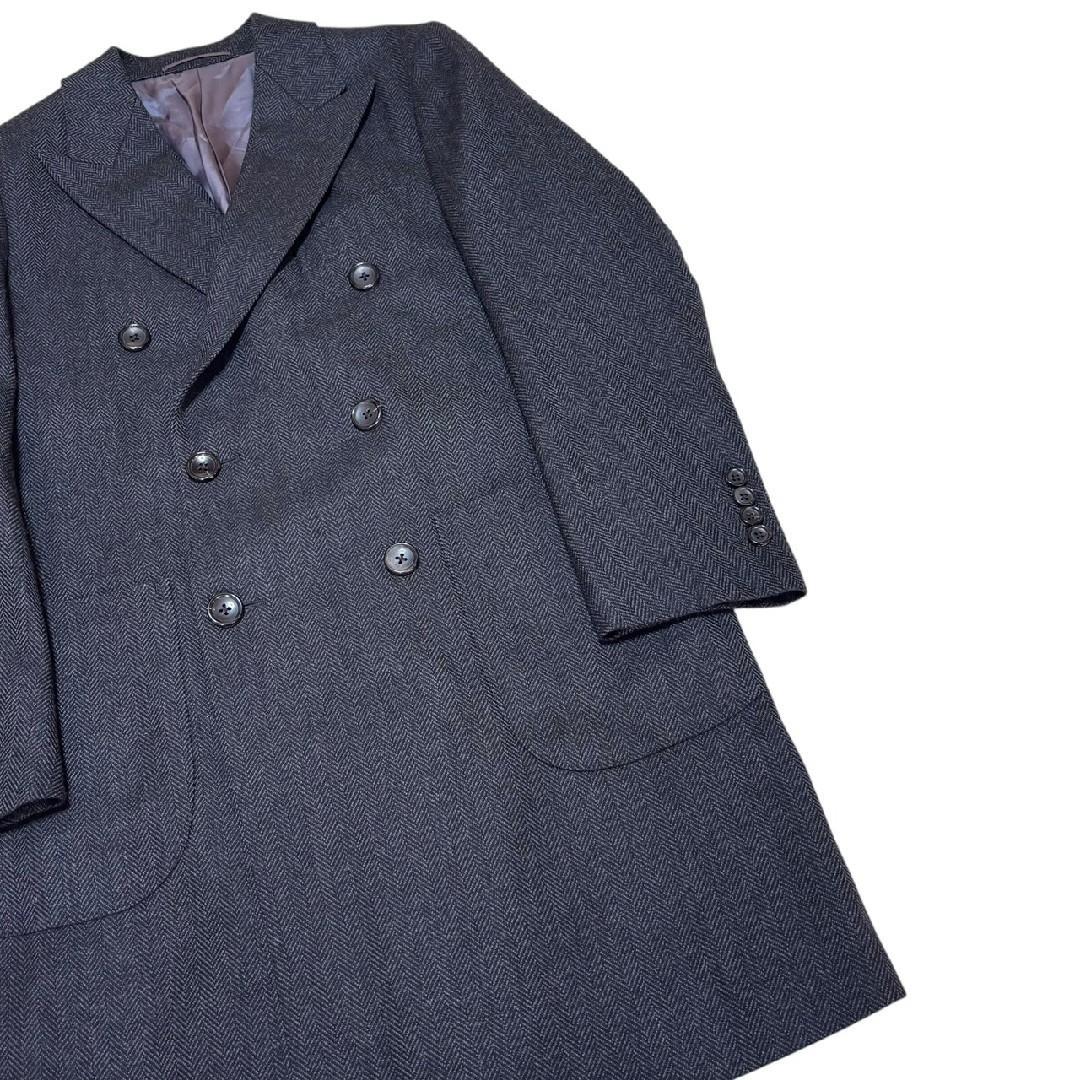 【極美品 日本製】TAKASHIMAYA 高島屋 カシミヤ混 チェスターコート