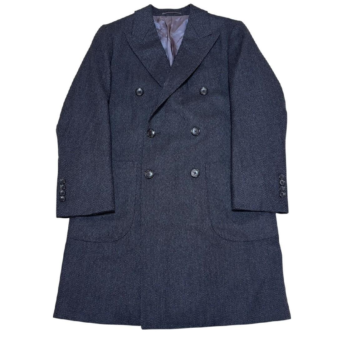 【極美品 日本製】TAKASHIMAYA 高島屋 カシミヤ混 チェスターコート