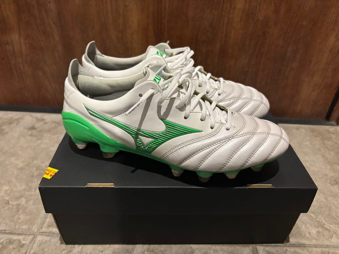 Mizuno Morelia Neo IV ホワイト/グリーン