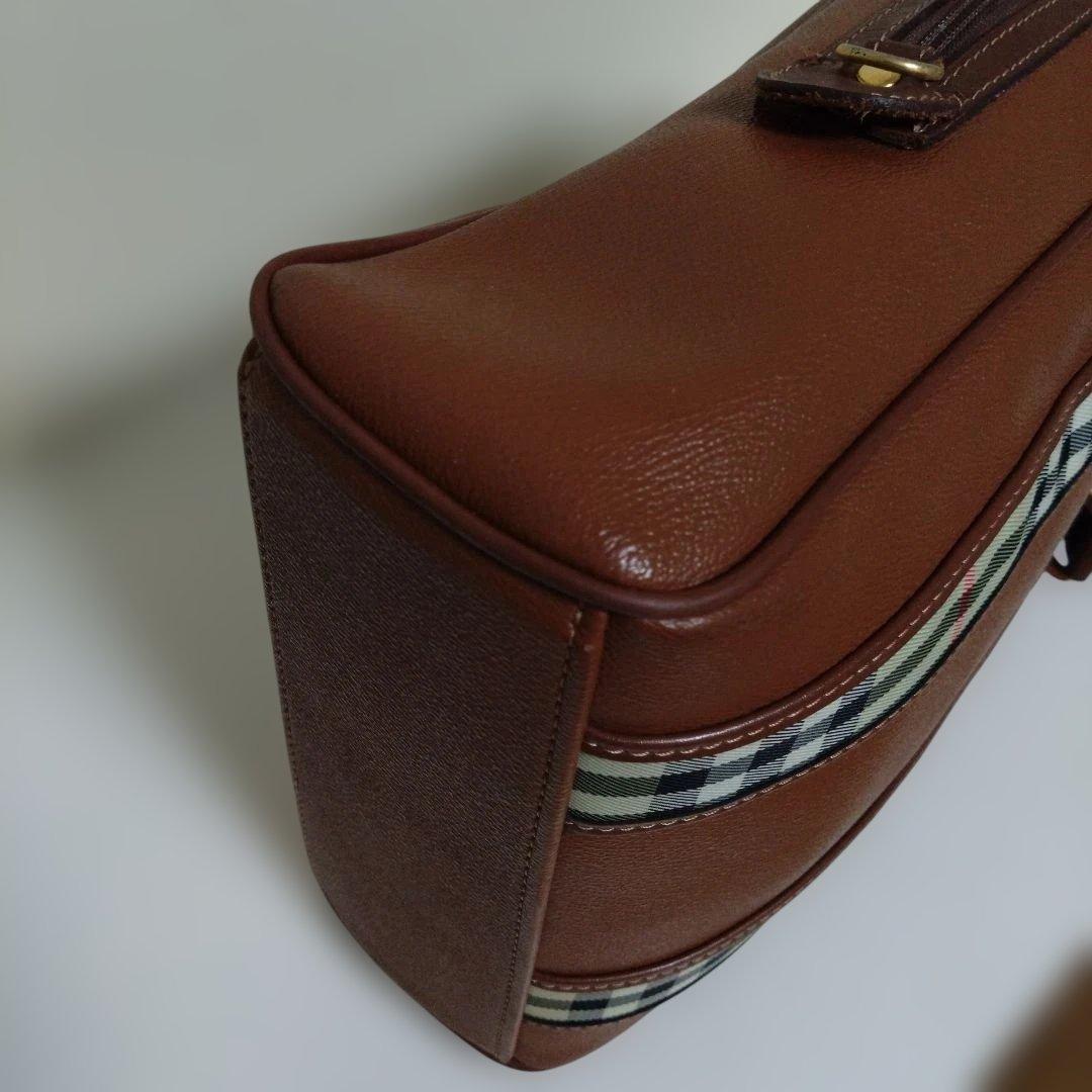 Burberrys　バーバリー シューズバッグ ブラウン ノバチェック ゴルフ