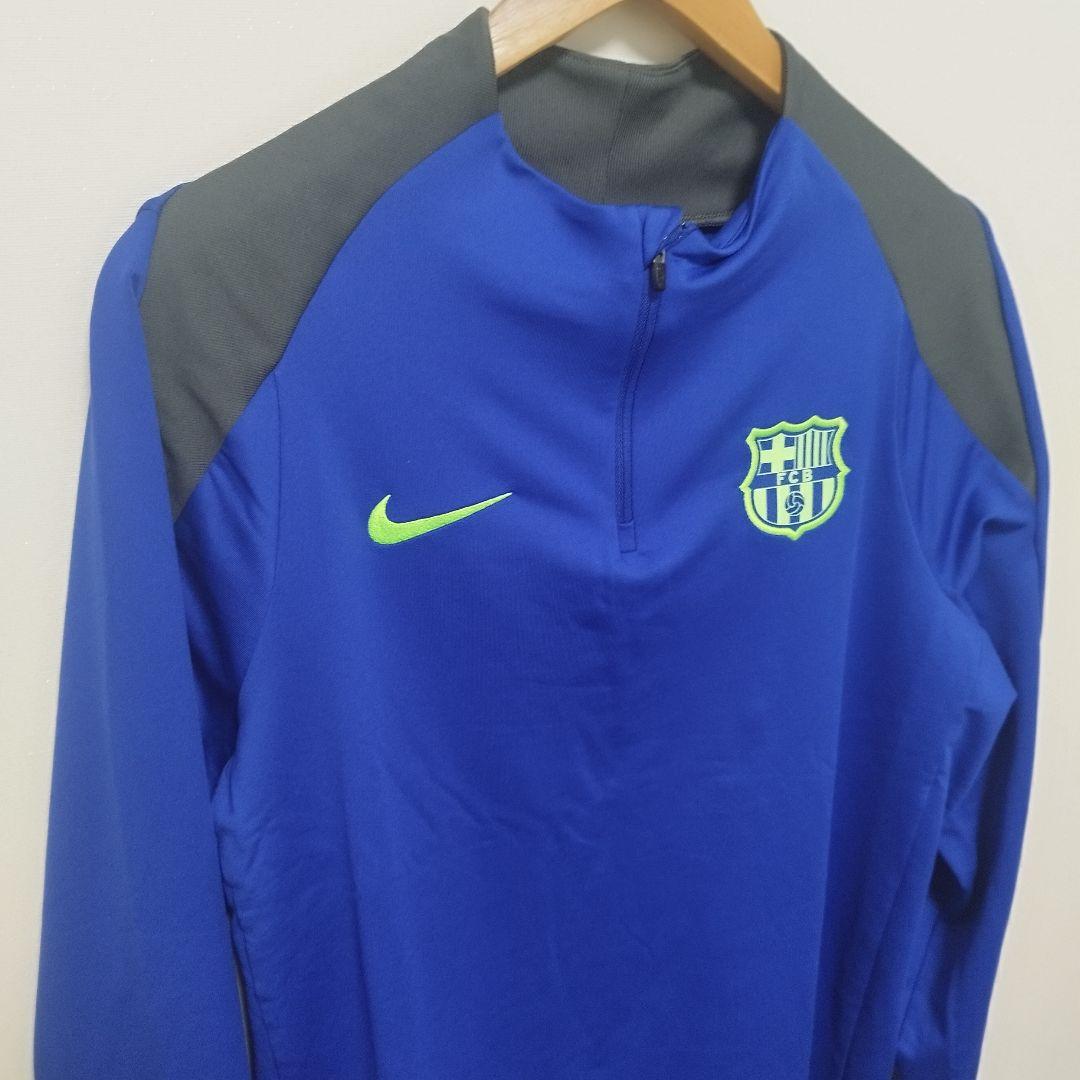 Mサイズ FCバルセロナ ハーフジップジャージ ドリルトップ