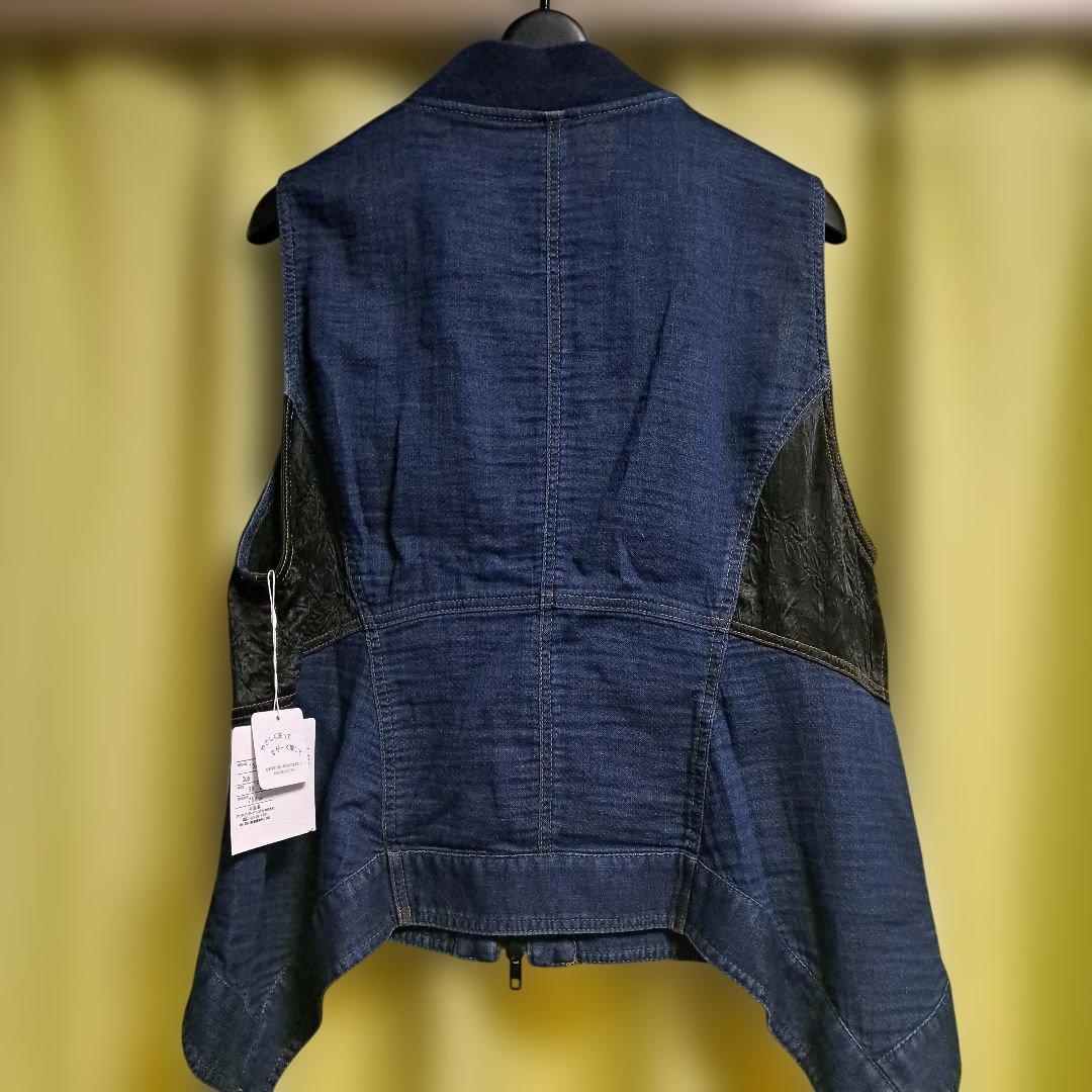 センソユニコ Cube-Cube キューブキューブ ガーゼデニム ベスト 今期！