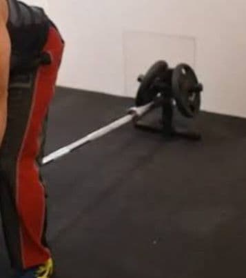 オブバーローイング　レードルトレーニング　Tバーロウ　ストレートバー２８mm