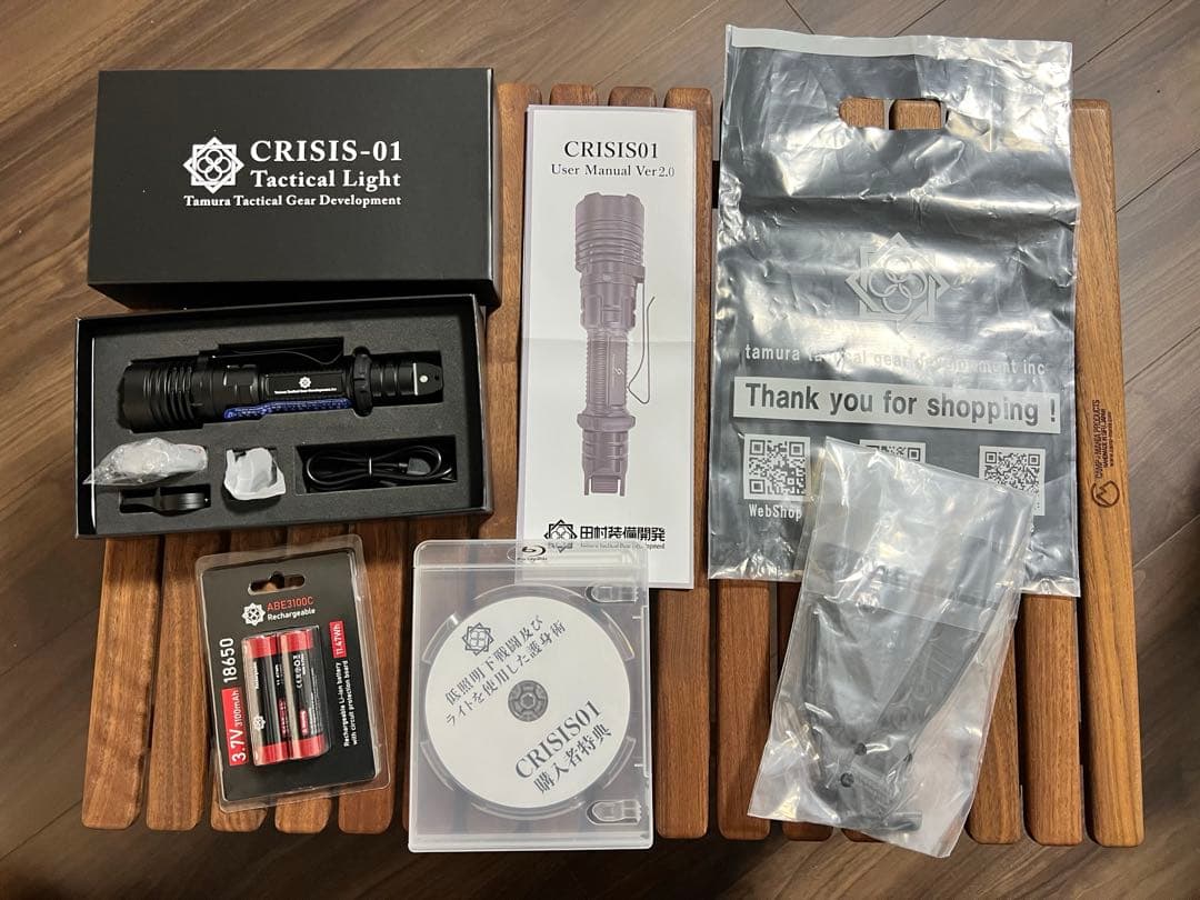 田村装備開発　個人装備　タクティカルライト　CRISIS 01