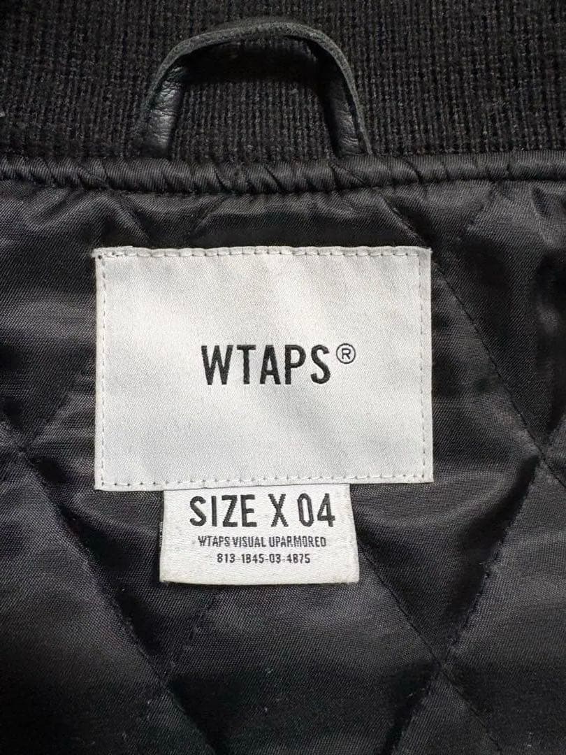 【WTAPS スタジャン 】★ブラック/イエロー