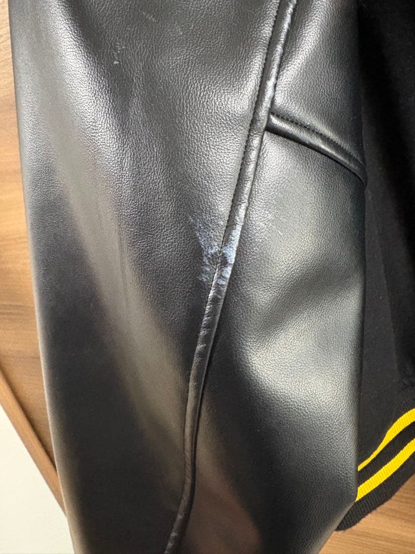 【WTAPS スタジャン 】★ブラック/イエロー