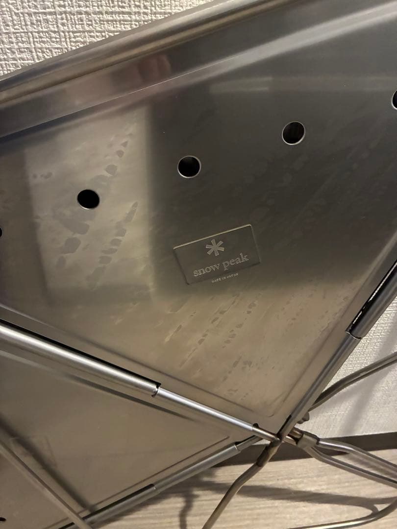 新品未使用 peak スノーピーク 焚火台LL