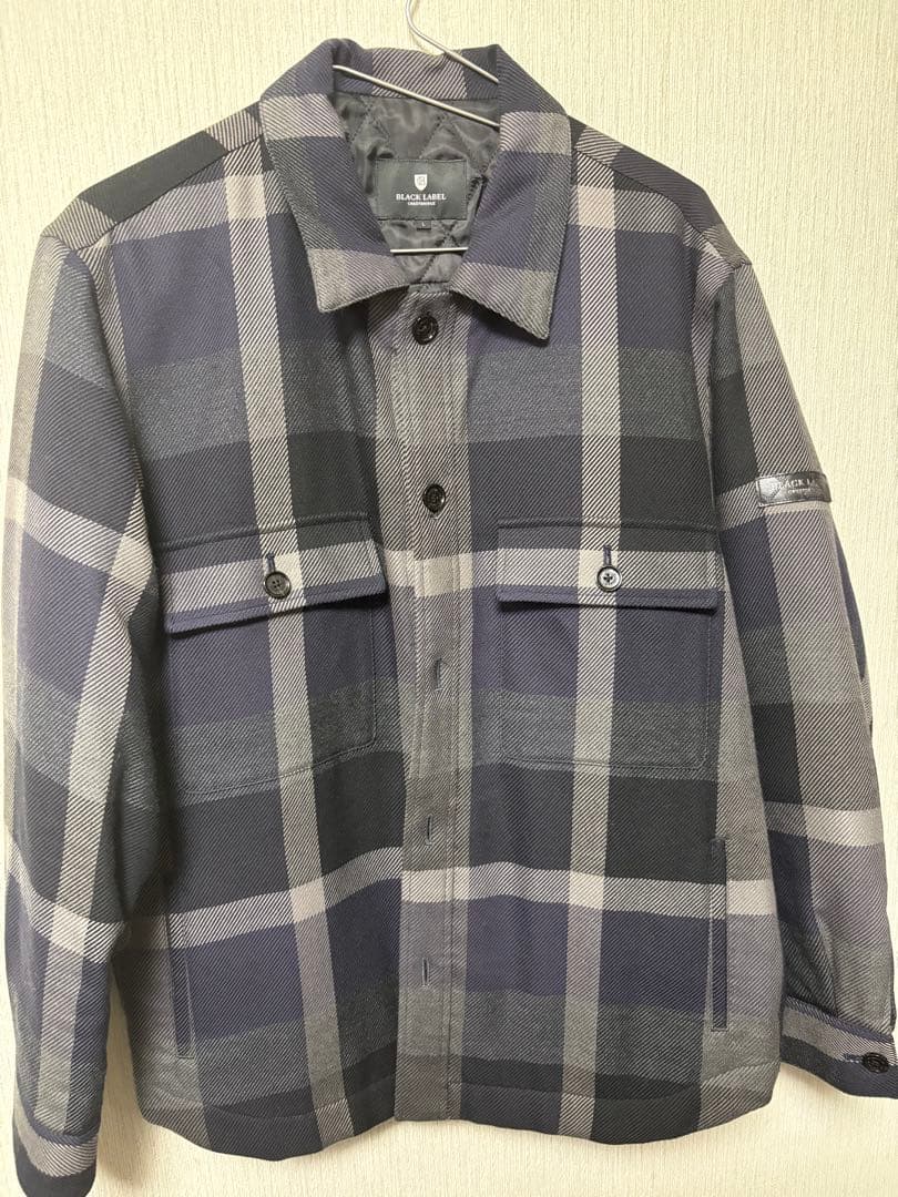 ブラックレーベルクレストブリッジ　チェック　ジャケット　L