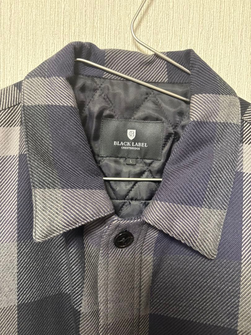 ブラックレーベルクレストブリッジ　チェック　ジャケット　L