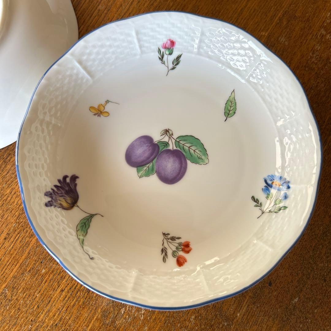 Richard Ginori プラムデザイン皿 6枚セット　(りんご)