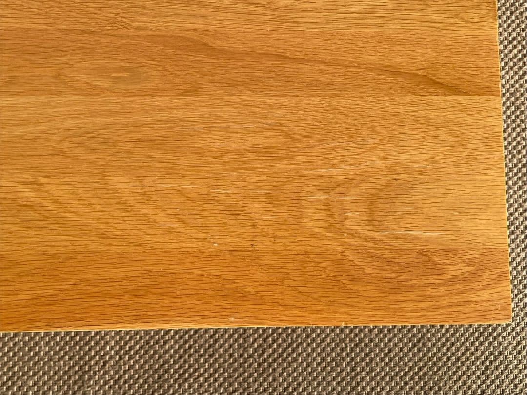 美品 無印良品 MUJI 天然木 センターテーブル 引き出し付き