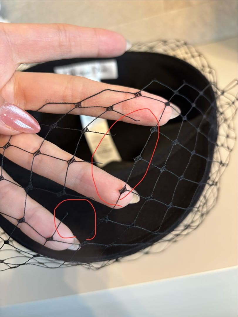 Dior キャスケット　チュール　ハット　帽子　ディオール