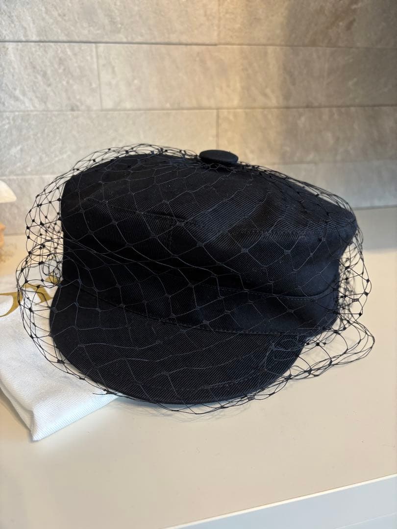 Dior キャスケット　チュール　ハット　帽子　ディオール