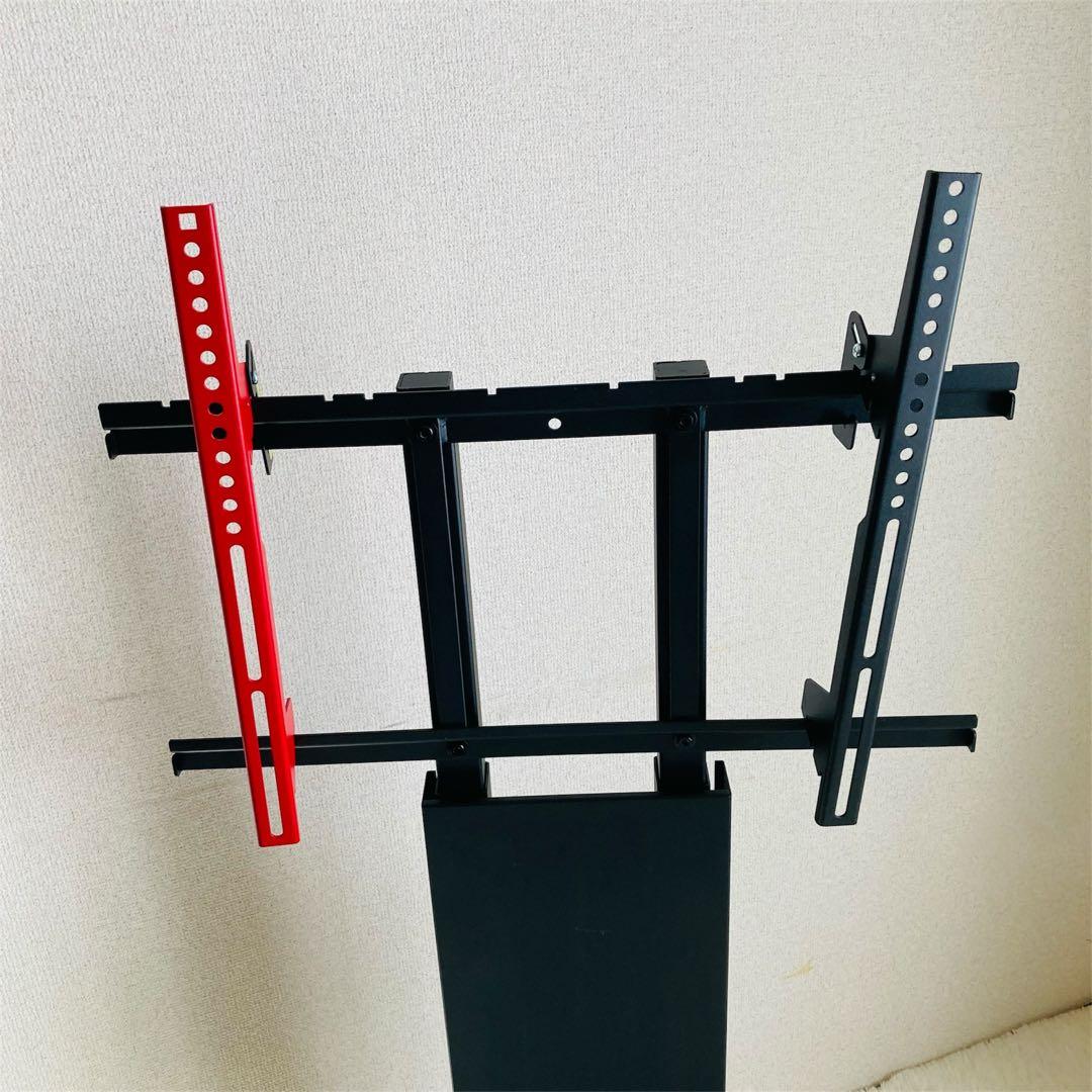 【EQUALS】テレビスタンド 壁寄せ V3 ハイタイプ　黒