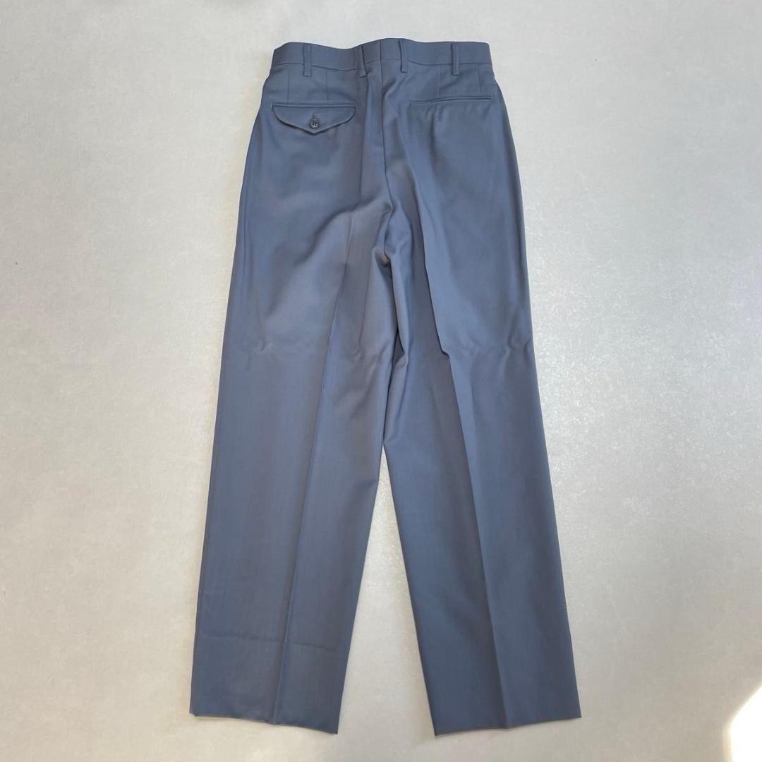 タグ付き 90s セットアップ ダブルスーツ ブルー×イエロー 成人式