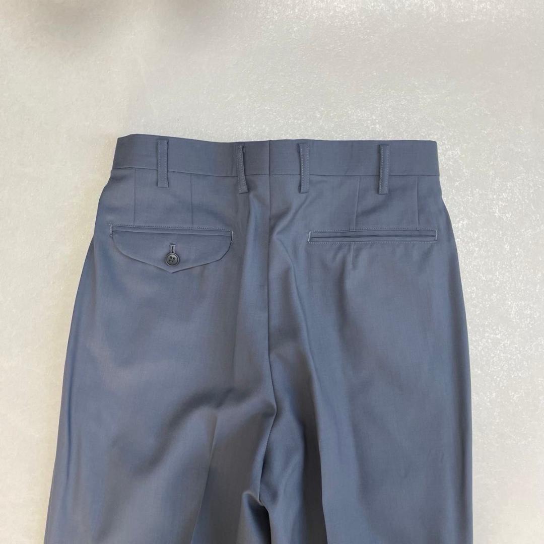 タグ付き 90s セットアップ ダブルスーツ ブルー×イエロー 成人式