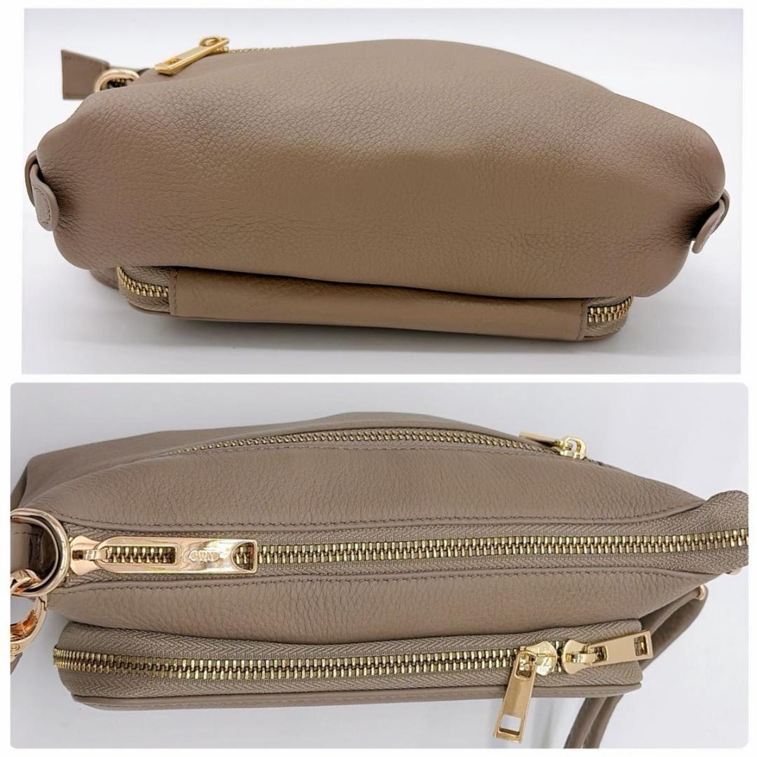 極美品 イマイバッグ キー お財布ポシェット ウォレットショルダーバッグ 本革