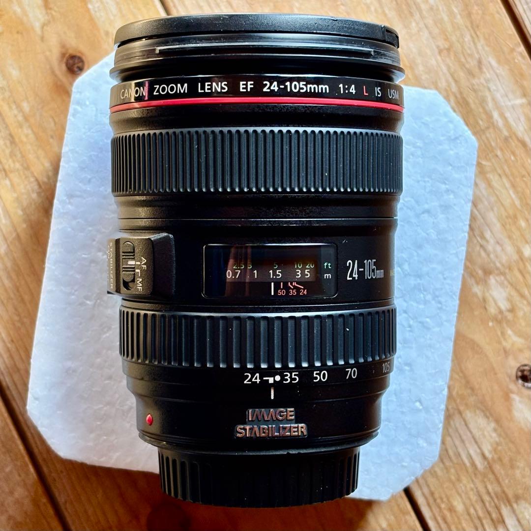 Canon EF 24-105mm F4L IS USM レンズ フード付