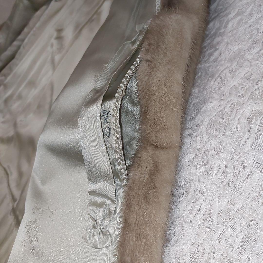 XLサイズ サファイアミンク 毛皮コート 毛並み上質 極上の肌触り ボリューム