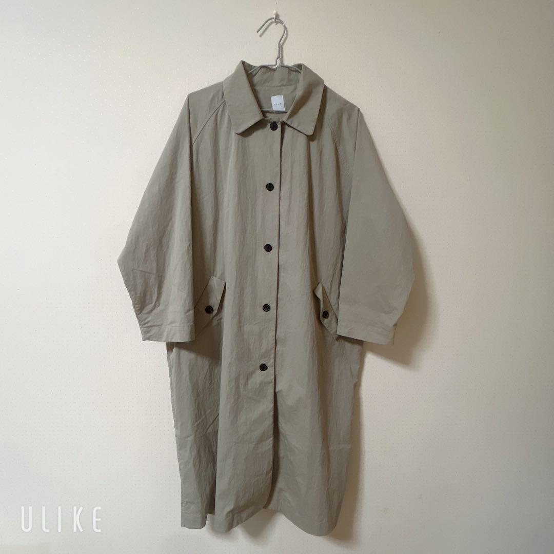 tanday 休日と詩　トラフィックコート　カーキベージュ