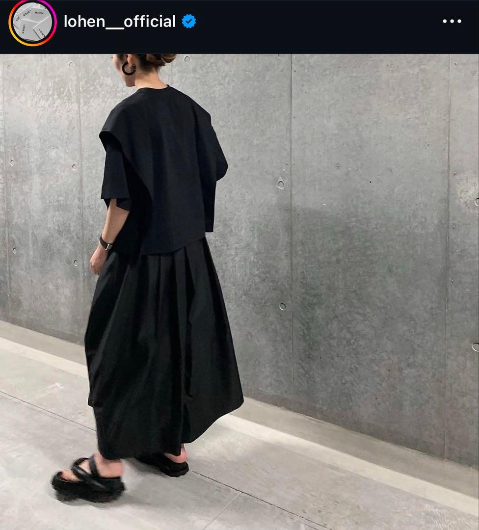 LOHEN ボリュームスカートパンツ
