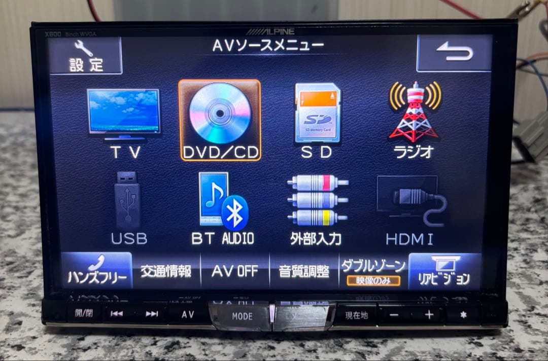 アルパインx800
