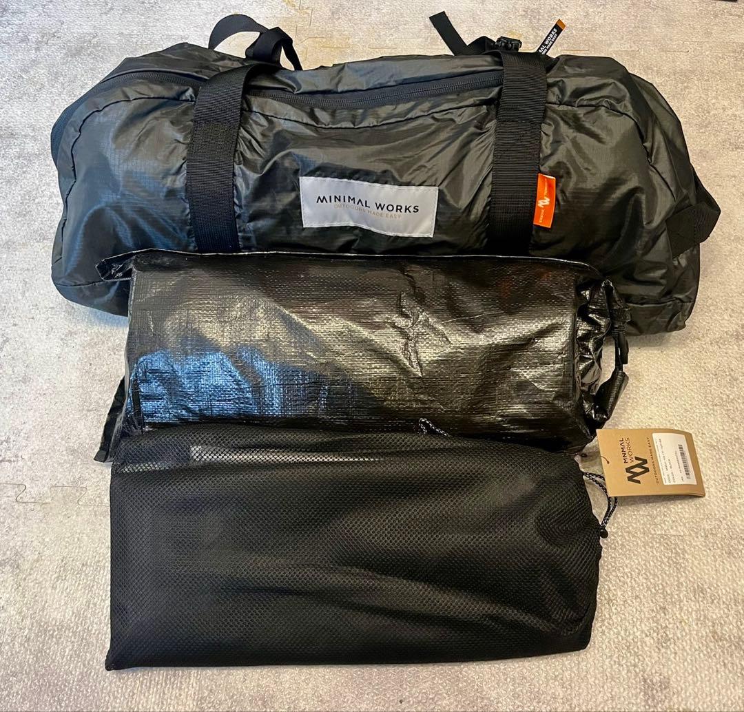 ミニマルワークス シェルターGPベスティビュールチャコール