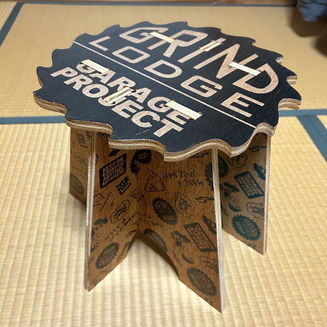 【激レア】GRINDLODGE × Tattam スツール 生刷グラインドロッジ