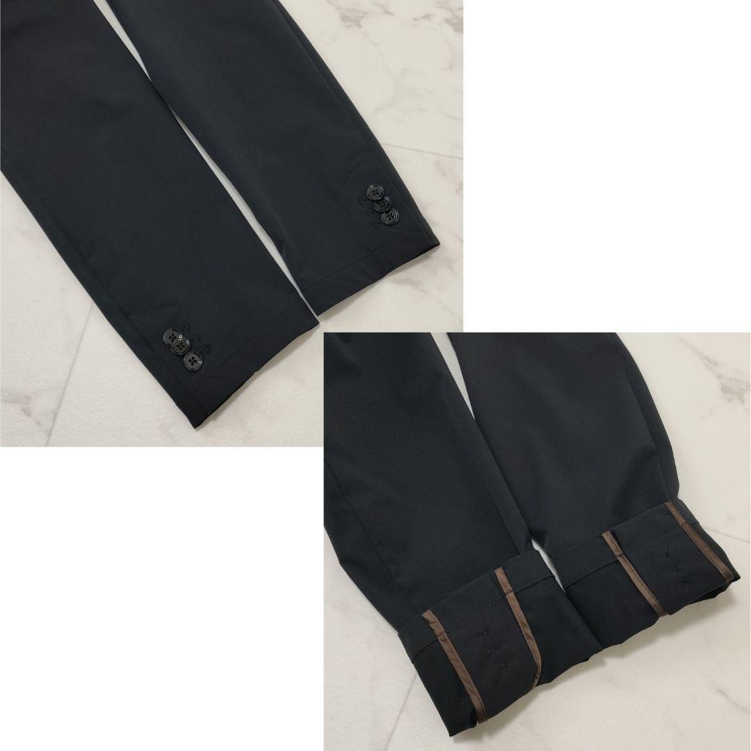 ナノユニバース　ダメリーノ　スリーピース　SOLOTEX　ストレッチ　黒色　M